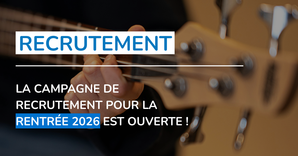 Recrutement musiciens intervenants